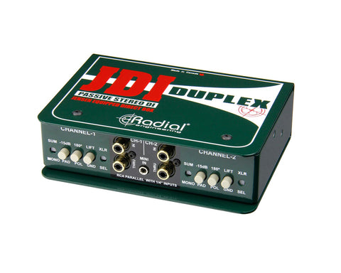 Stereo DI Boxes