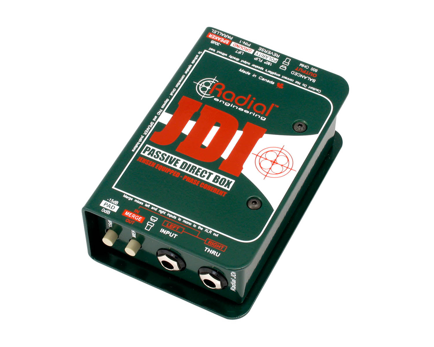RADJDIP - Radial JDI Passive DI Box with Jensen Transformer  Image 1
