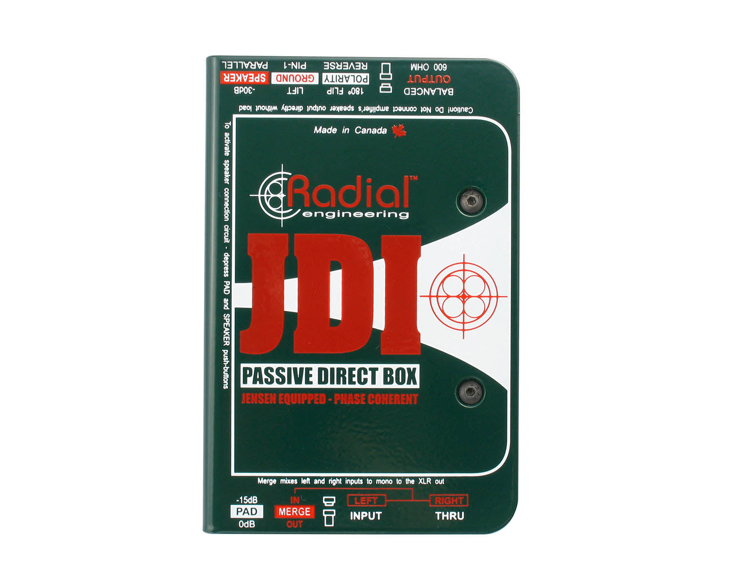 RADJDIP - Radial JDI Passive DI Box with Jensen Transformer  Image 2