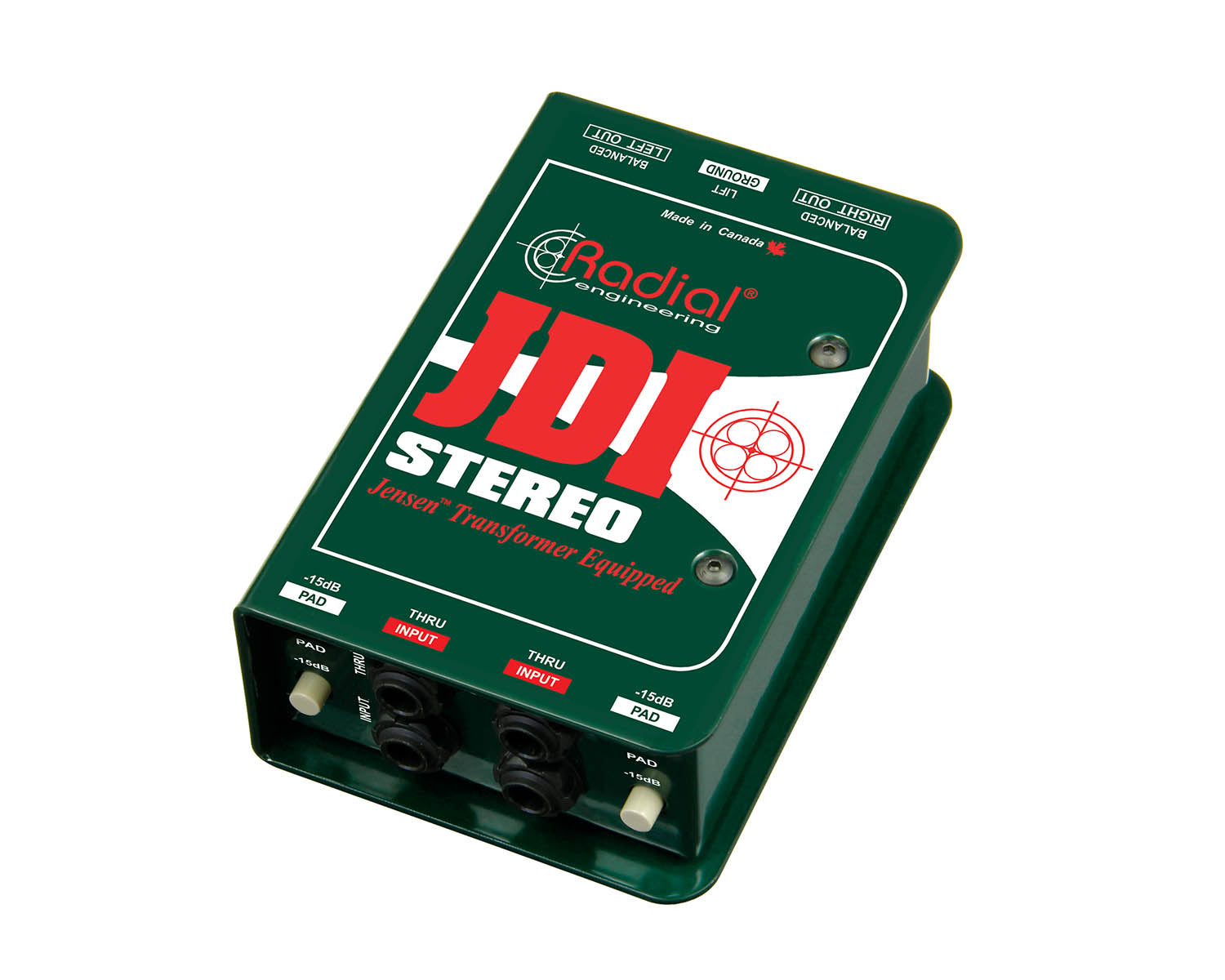 RADJDS - Radial JDI Stereo Passive DI Box with Jensen Transformer  Image 1