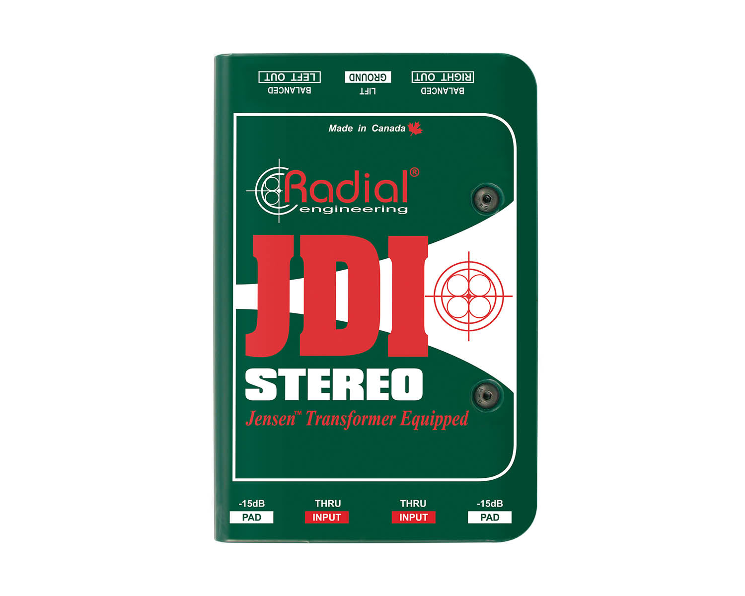 RADJDS - Radial JDI Stereo Passive DI Box with Jensen Transformer  Image 2