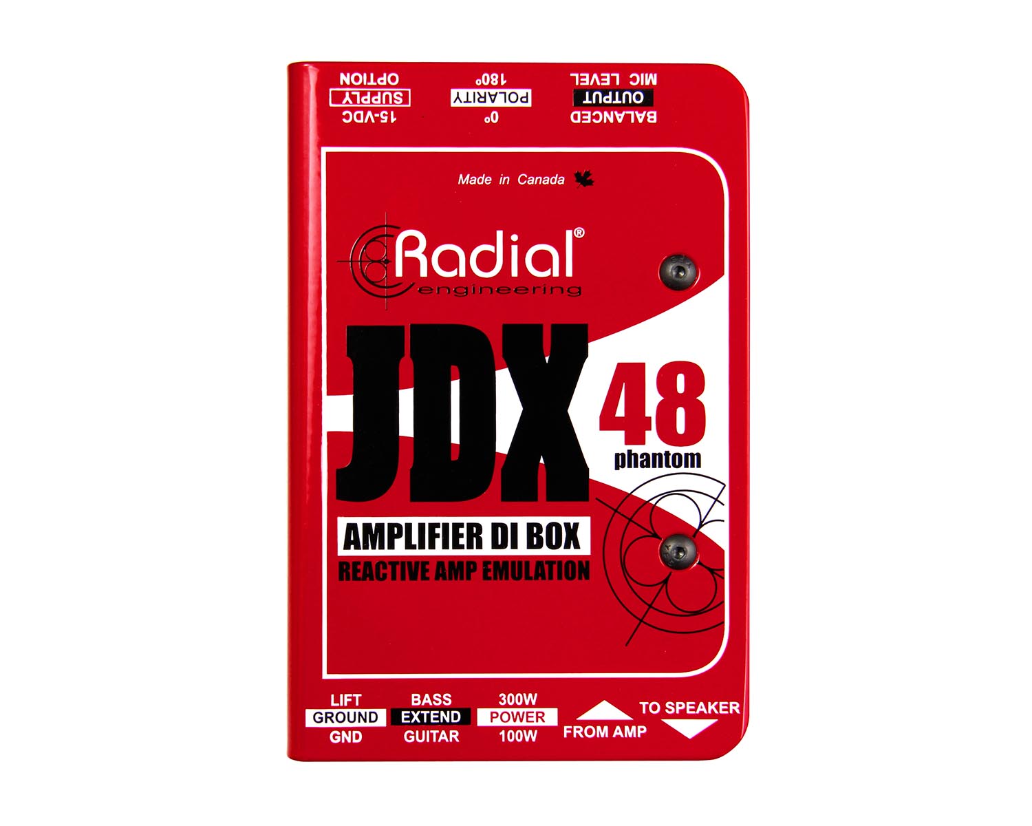 RADJDX48 - Radial JDX 48 Guitar Amp Direct Box Image 2