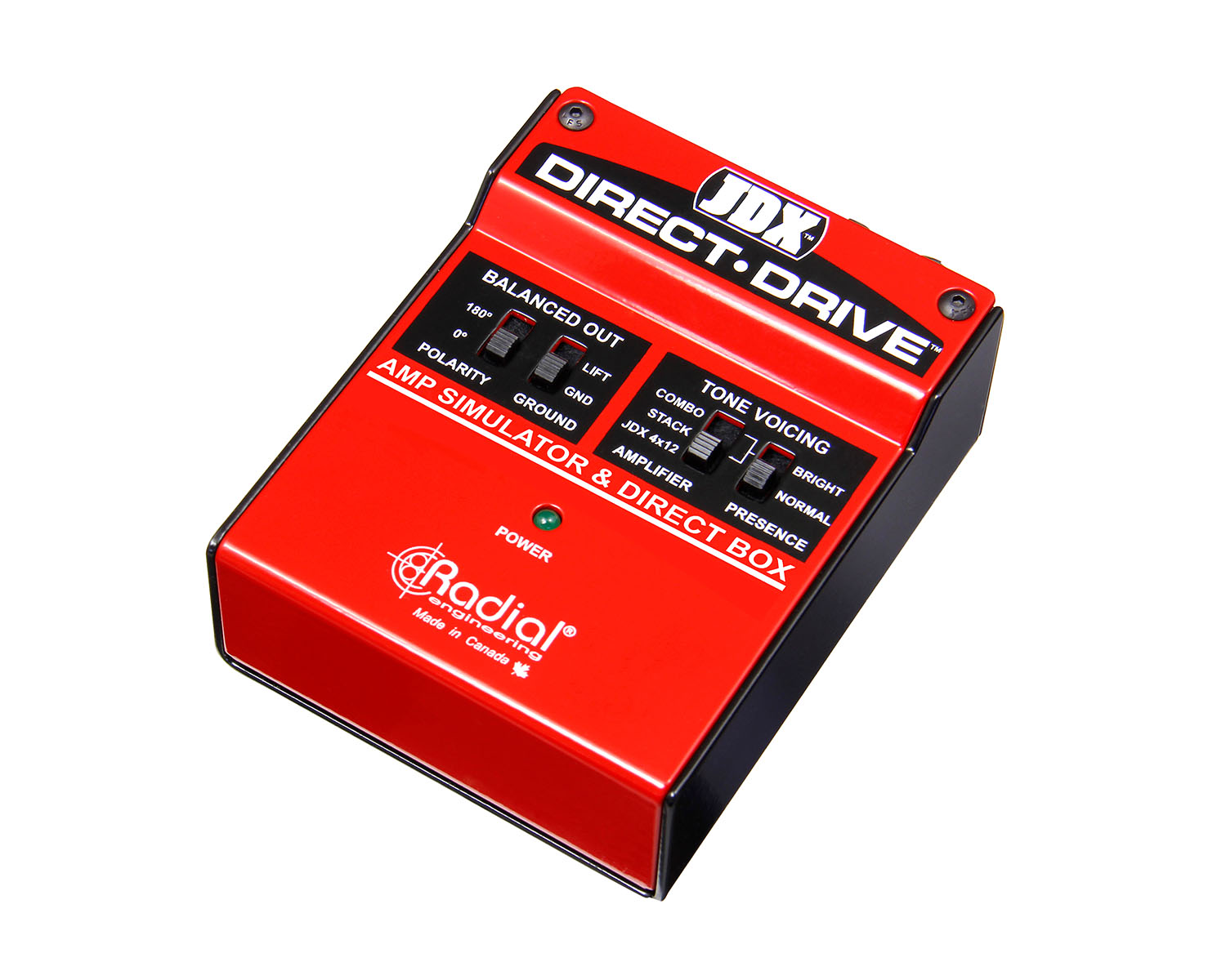 RADJDX - Radial JDX Direct Drive Guitar Amp Simulator and DI Box Image 1