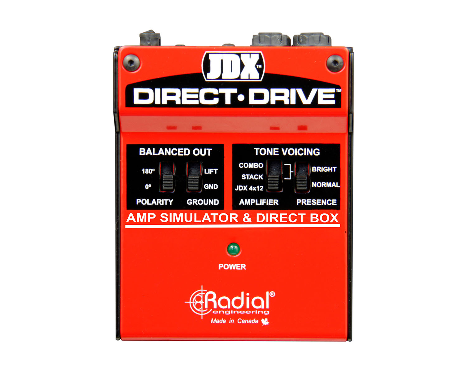 RADJDX - Radial JDX Direct Drive Guitar Amp Simulator and DI Box Image 2