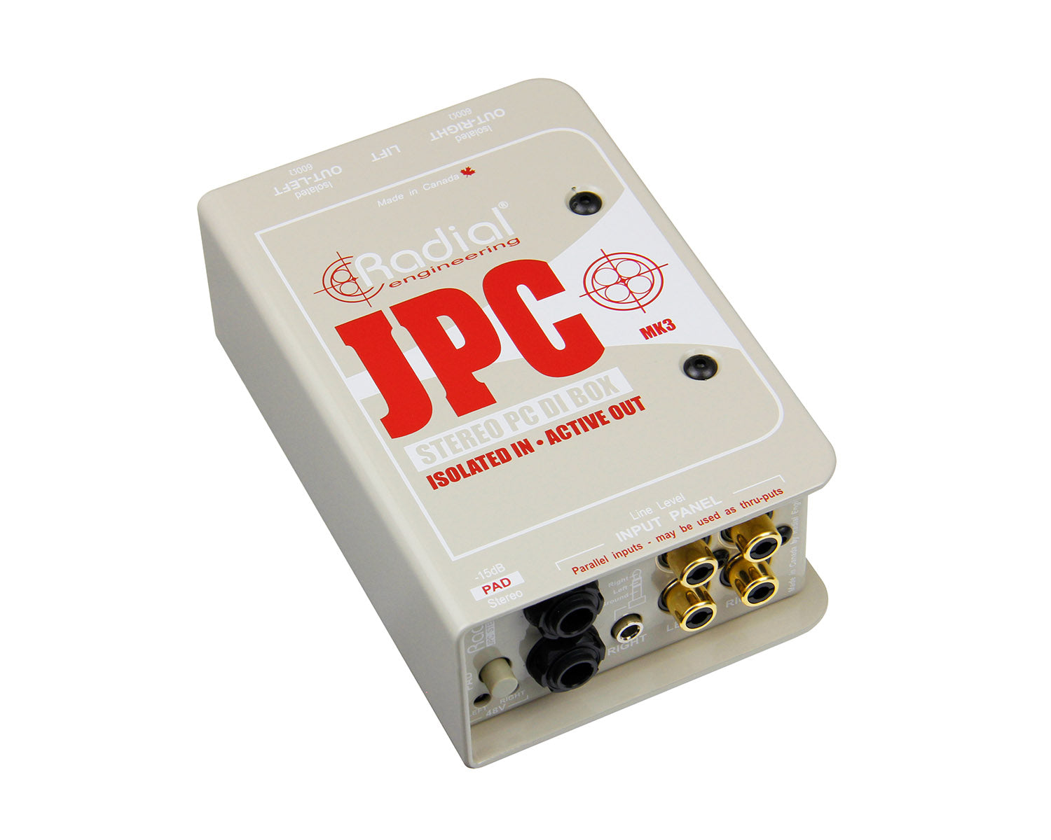 RADJPC - Radial JPC J Class Active Stereo Computer DI Box Image 2