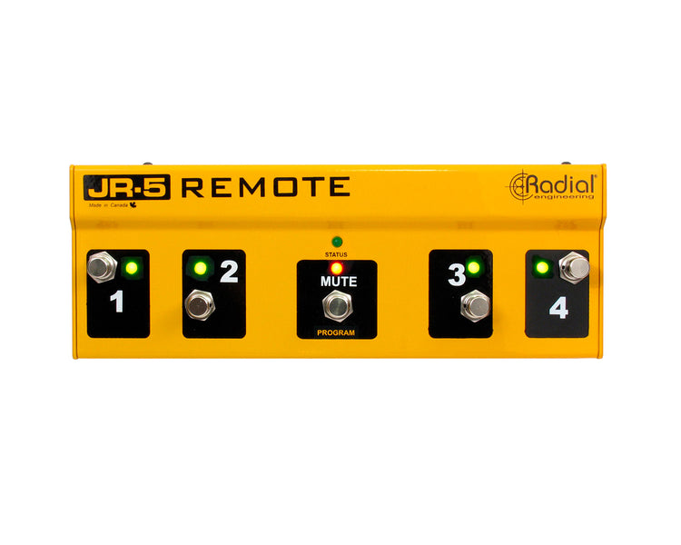 RADJR5 - Radial JR5 Footswitch Remote for JX44 Air Control  Image 2
