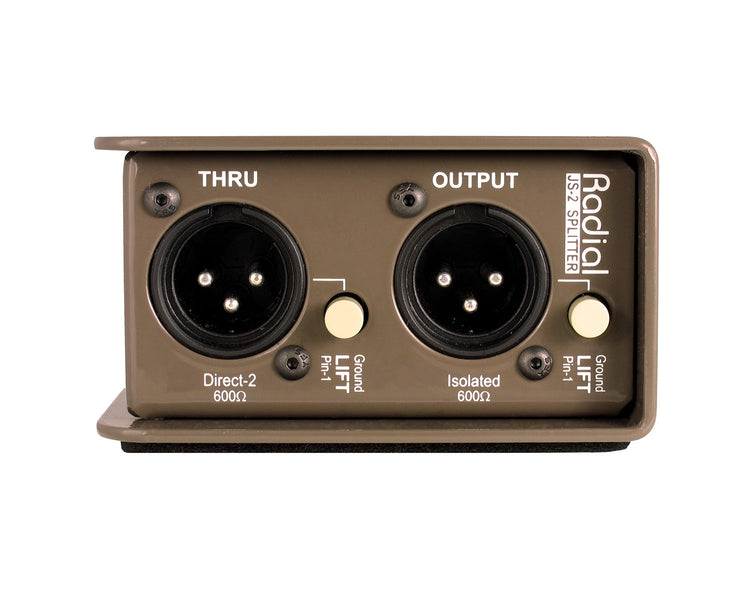 RADJS2 - Radial JS2 2 Way Mic Signal Splitter with Jensen Transformer  Image 4