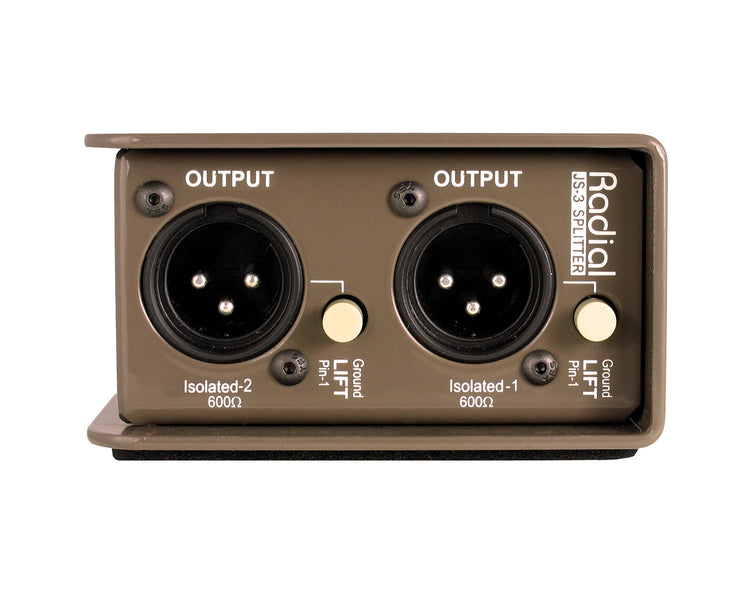 RADJS3 - Radial JS3 3 Way Mic Signal Splitter with Jensen Transformer  Image 4