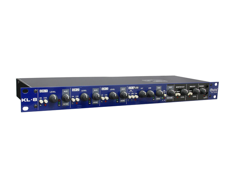 RADKL8 - Radial KL 8 Rackmount Keyboard Mixer for Stage and Studio  Image 3
