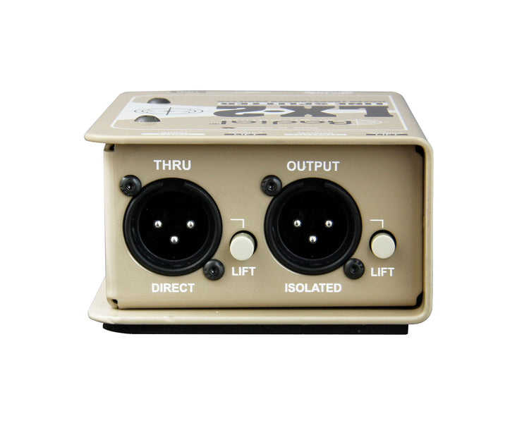 RADLX2 - Radial LX 2 Passive Balanced Line Level Splitter and Attenuator  Image 4