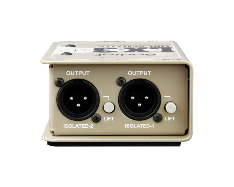 RADLX3 - Radial LX 3 Passive Balanced Line Level Splitter 1 Input or 2 Output  Image 4