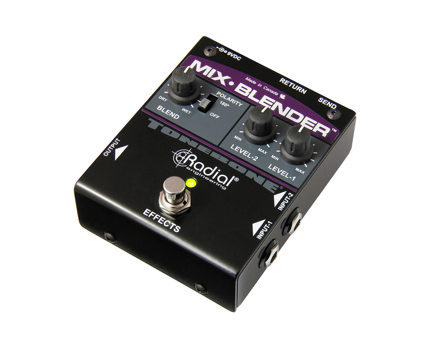 RADMIXB - Radial Mix Blender Buffered Instrument Mixer and Effects Loop Image 1