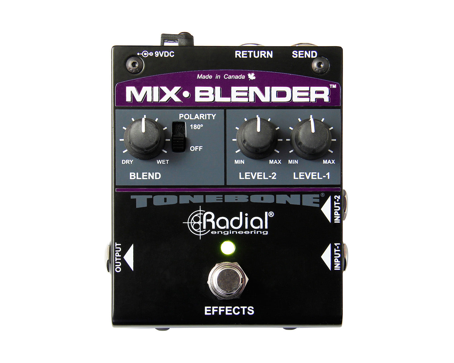 RADMIXB - Radial Mix Blender Buffered Instrument Mixer and Effects Loop Image 2