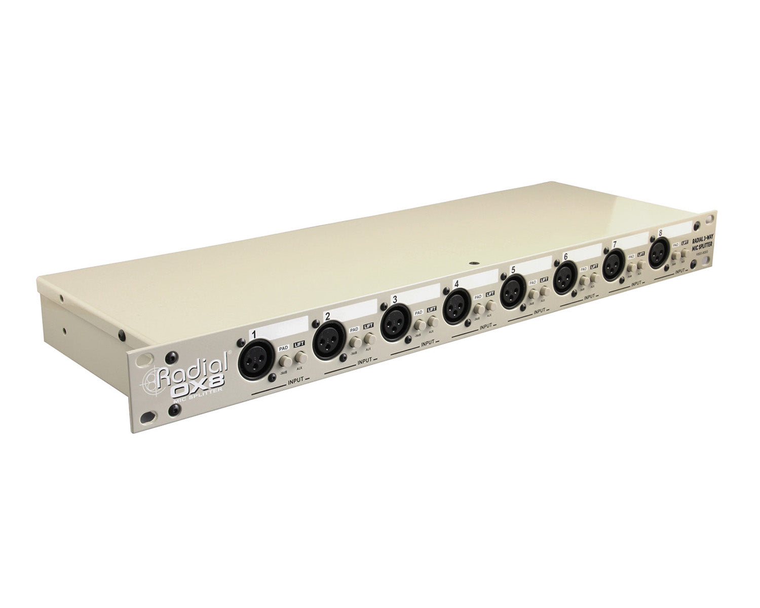 RADOX8R - Radial OX8 R 8 Channel 3 way Mic Splitter w or Eclipse ET MS10 Transformer Image 2