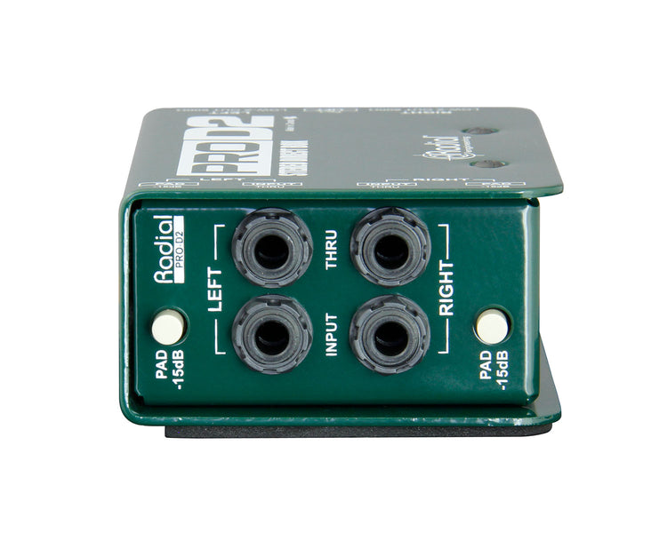 RADPROD2 - Radial ProD2 Pro Series Stereo Passive DI Box  Image 4