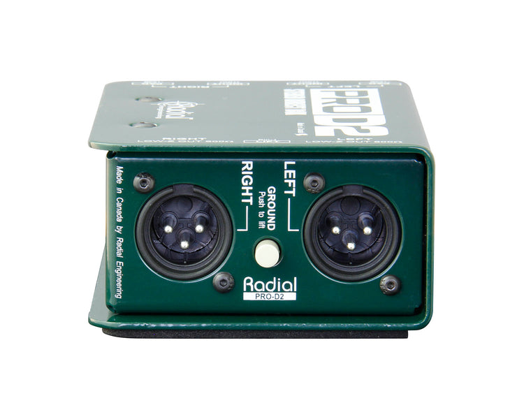 RADPROD2 - Radial ProD2 Pro Series Stereo Passive DI Box  Image 5