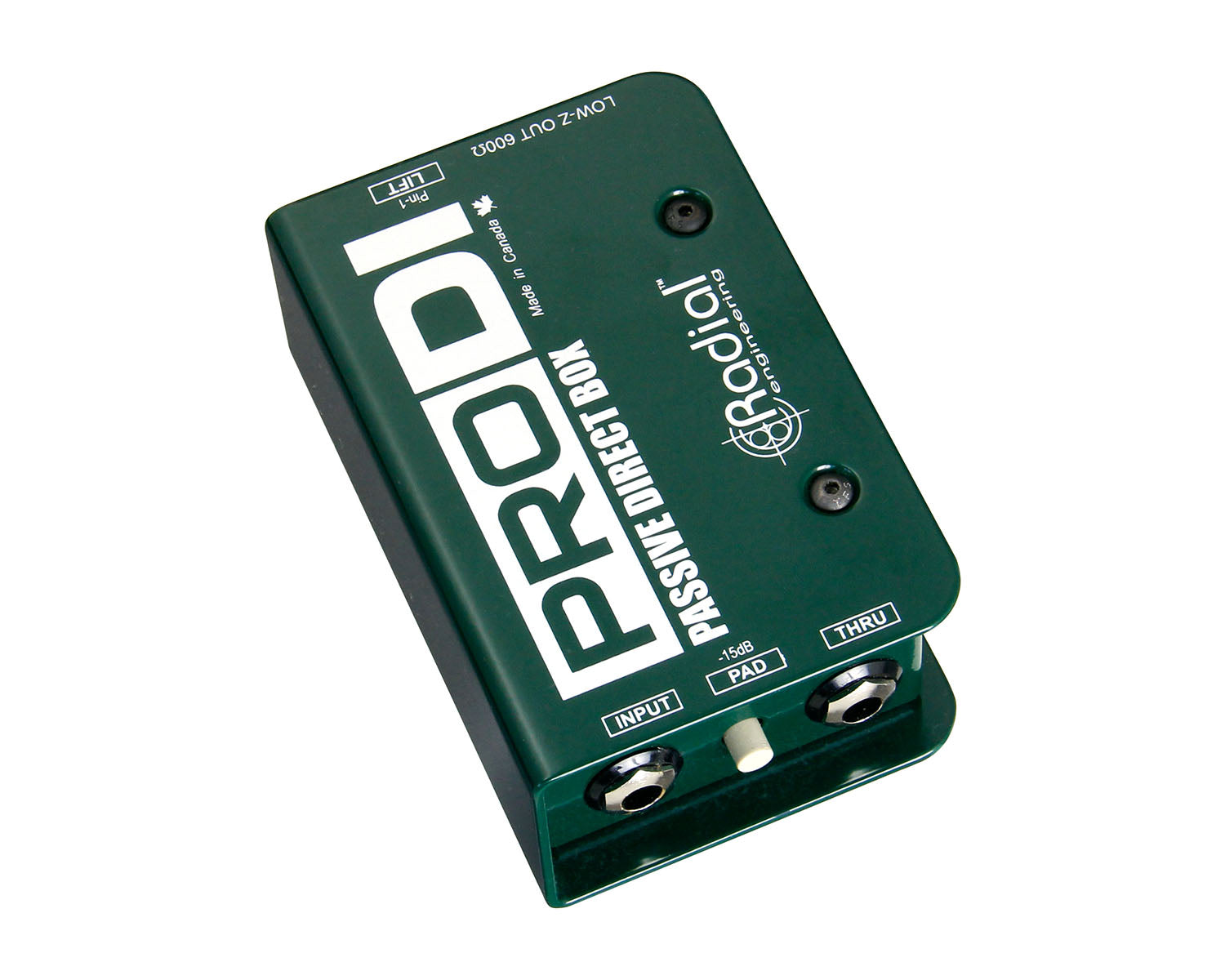 RADPRODI - Radial ProDI Pro Series 1 Channel Passive DI Box  Image 2