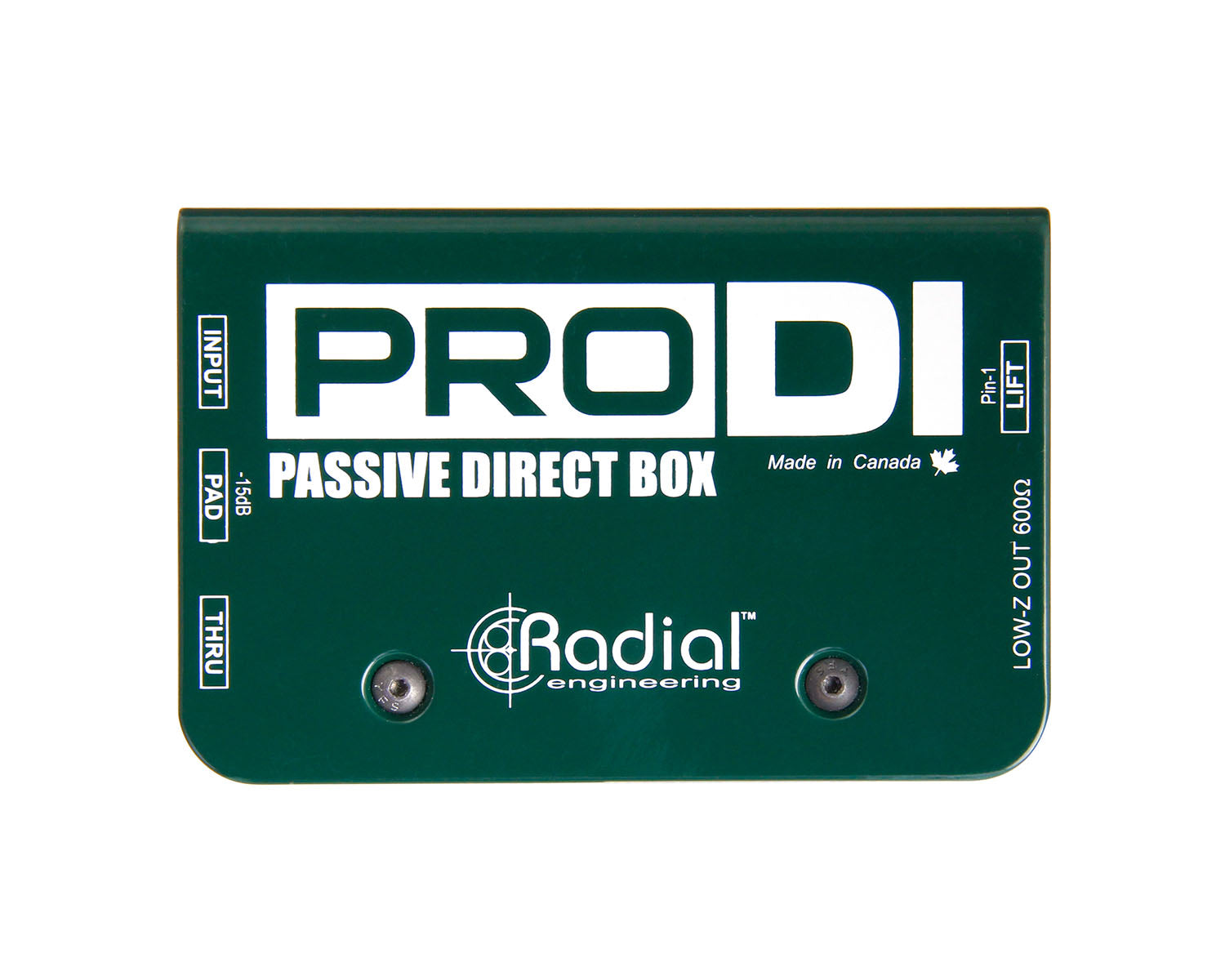 RADPRODI - Radial ProDI Pro Series 1 Channel Passive DI Box  Image 3