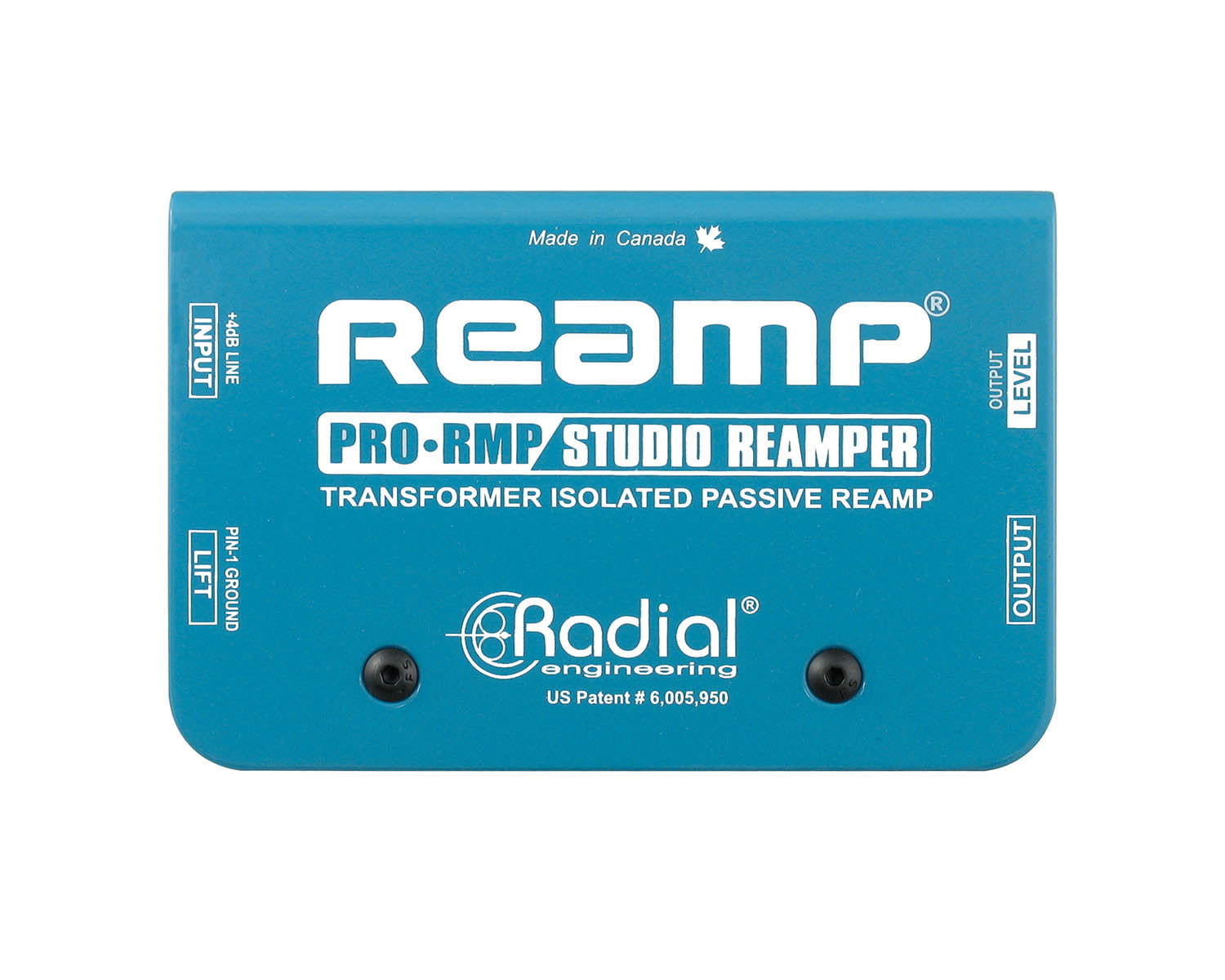 RADPRORMP - Radial PRORMP Passive Re Amper 1Ch (Line In Guitar Amp Out) Image 2