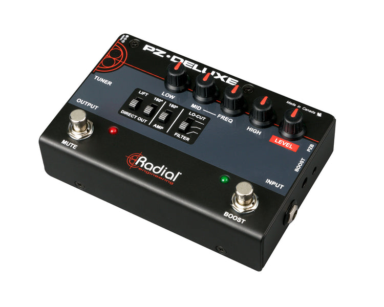 RADPZDEL - Radial PZ Deluxe Acoustic Instrument Preamp Image 1