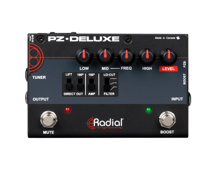 RADPZDEL - Radial PZ Deluxe Acoustic Instrument Preamp Image 2