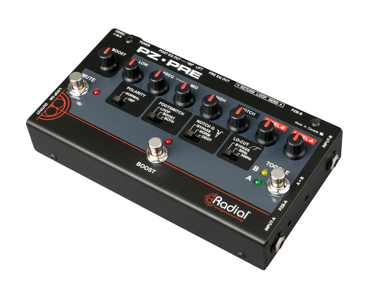RADPZPRE - Radial PZ Pre Acoustic Instrument Preamp Image 1
