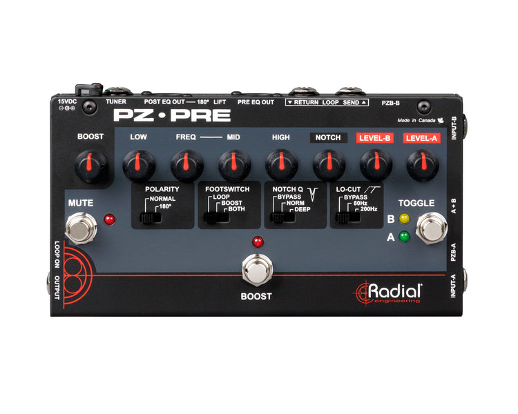 RADPZPRE - Radial PZ Pre Acoustic Instrument Preamp Image 2