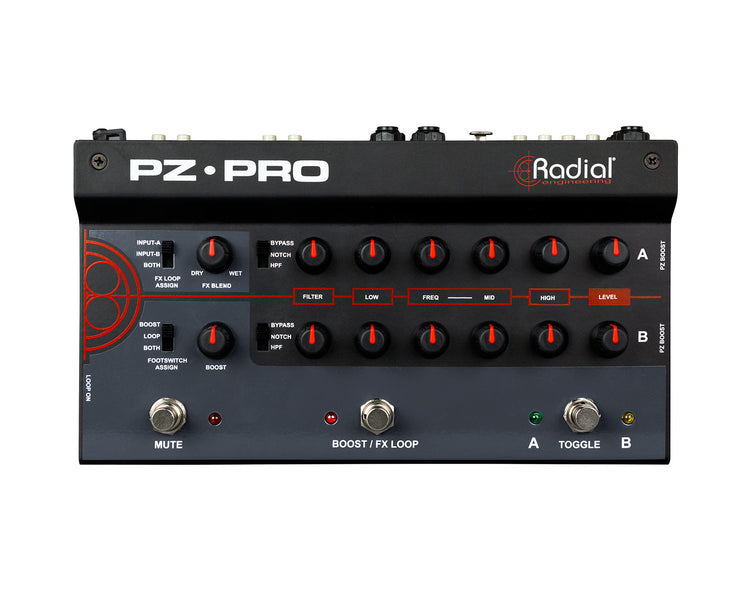 RADPZPRO - Radial PZ Pro 2 Channel Acoustic Instrumental Preamp Image 2