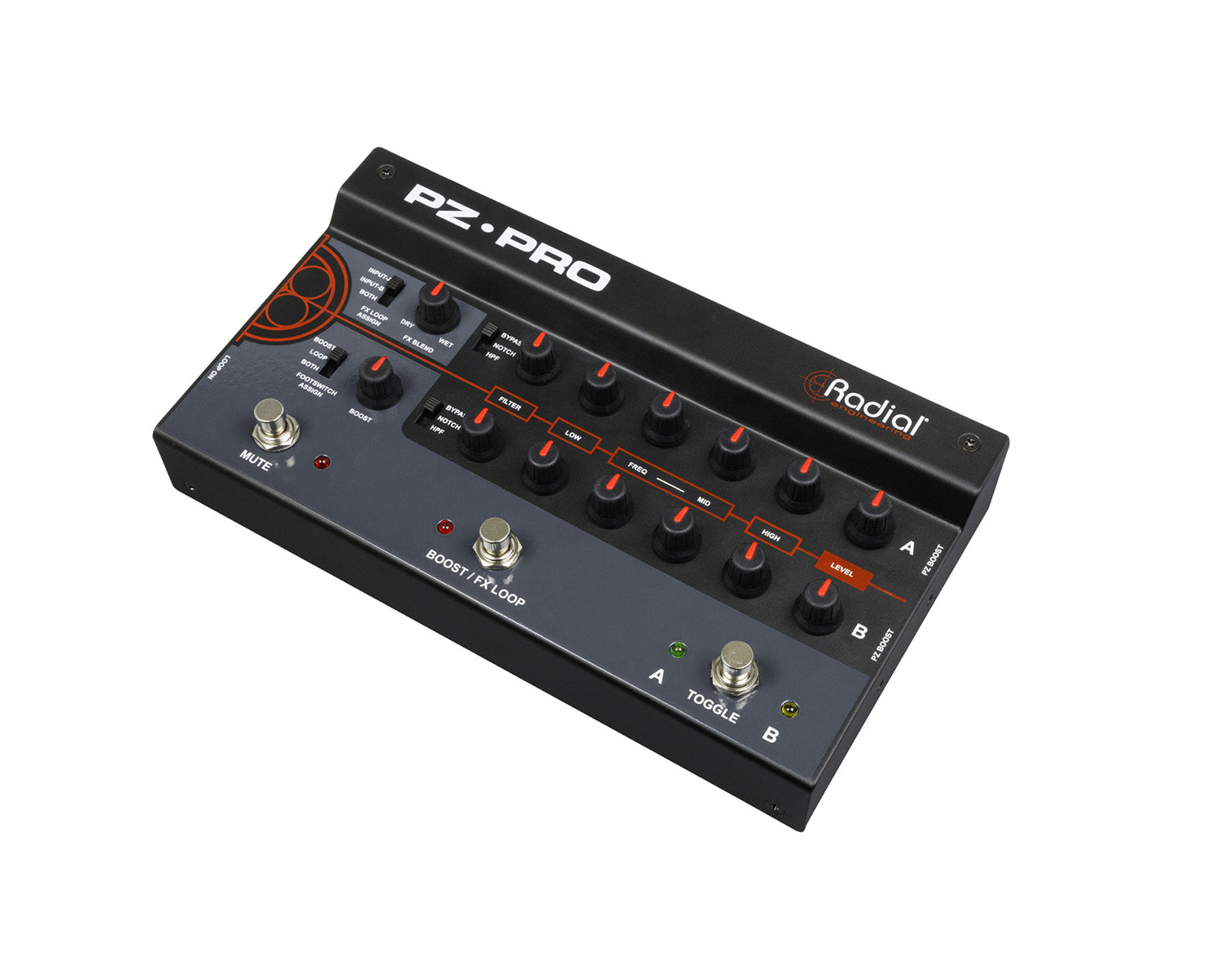 RADPZPRO - Radial PZ Pro 2 Channel Acoustic Instrumental Preamp Image 3