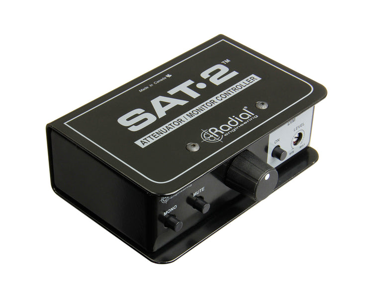 RADSAT2 - Radial SAT 2 2 Ch Passive Stereo Signal Attenuator or Monitor Controller  Image 2