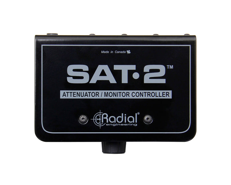 RADSAT2 - Radial SAT 2 2 Ch Passive Stereo Signal Attenuator or Monitor Controller  Image 3