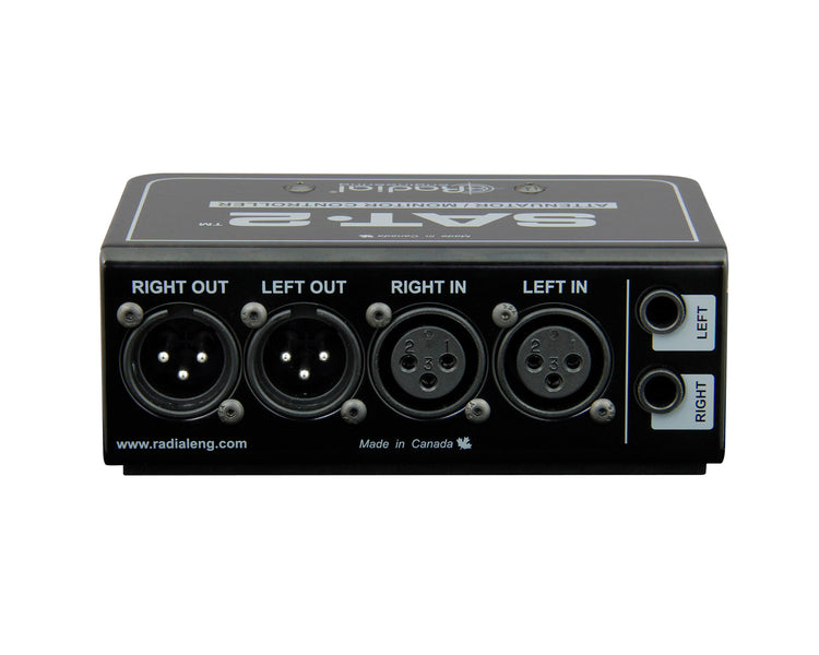RADSAT2 - Radial SAT 2 2 Ch Passive Stereo Signal Attenuator or Monitor Controller  Image 5