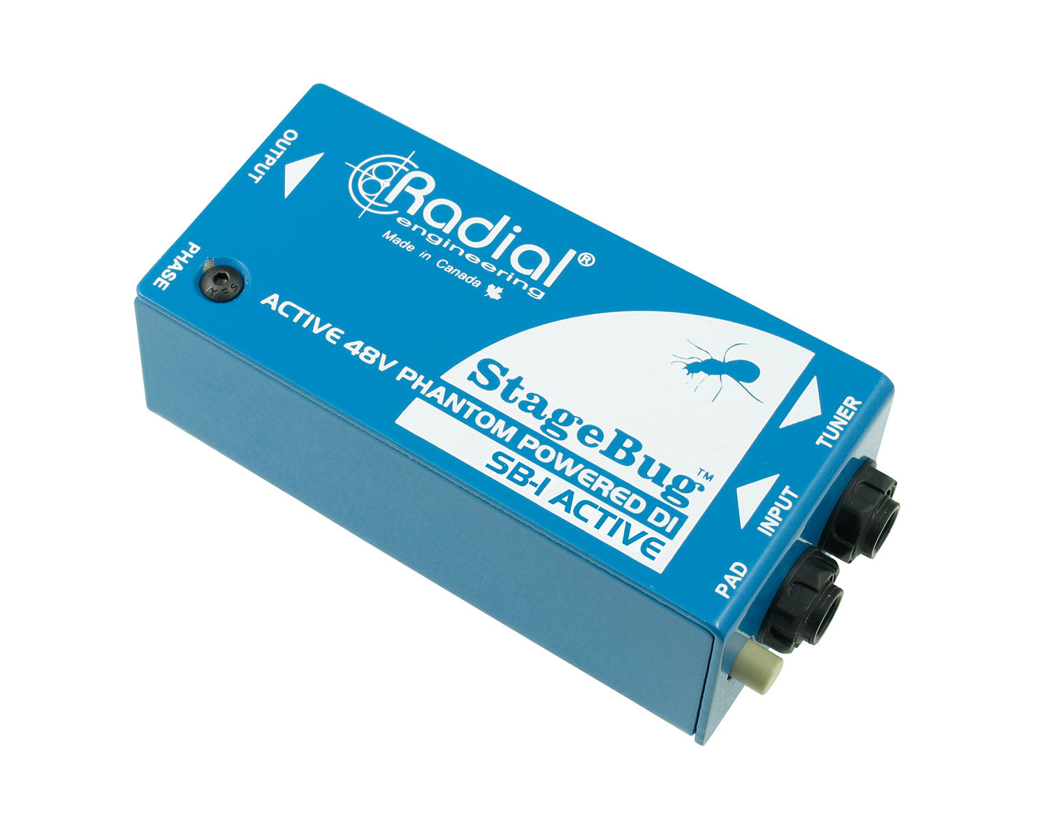 RADSB1 - Radial StageBug SB1 Active Direct Box for Acoustic Guitars Image 1