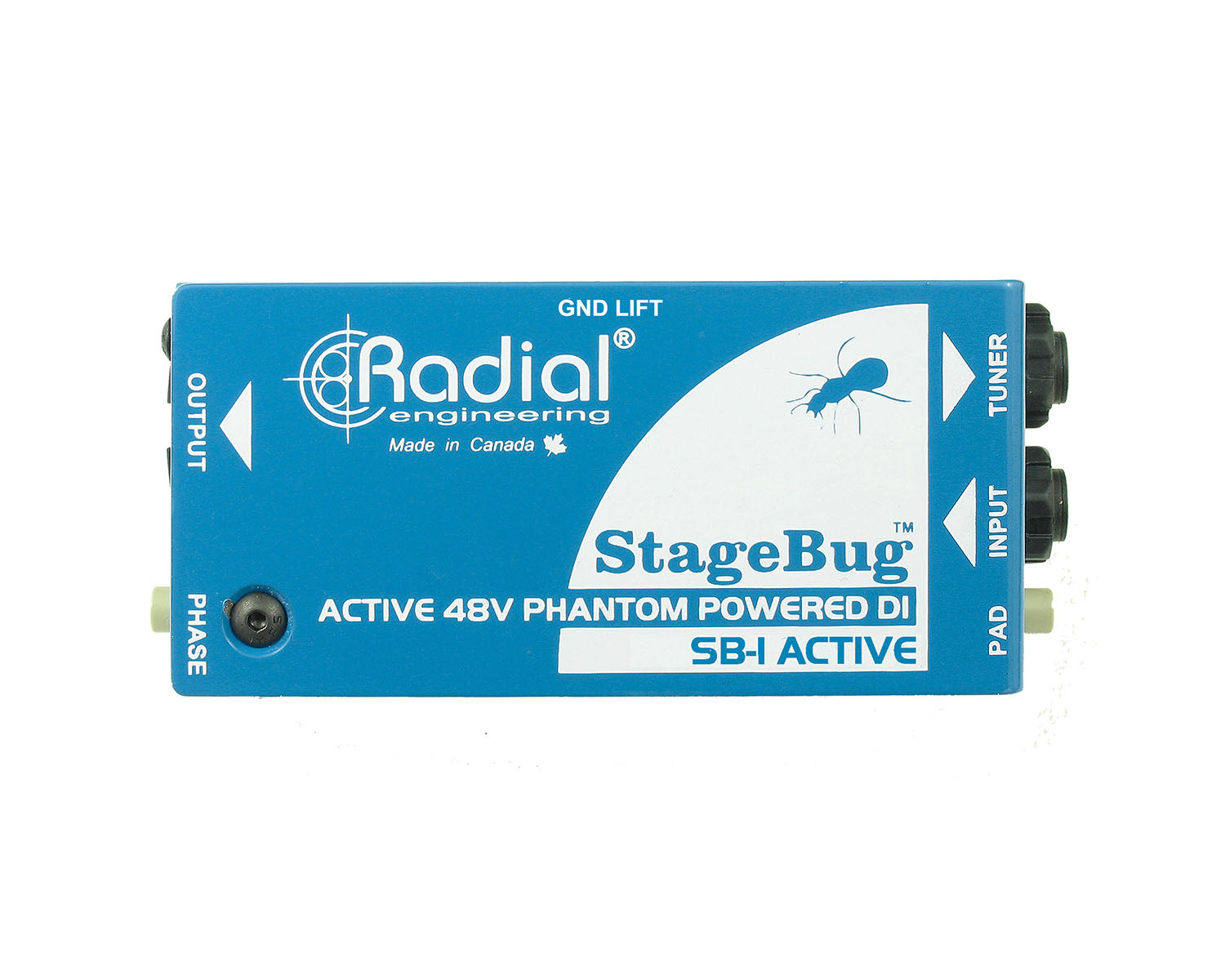 RADSB1 - Radial StageBug SB1 Active Direct Box for Acoustic Guitars Image 2