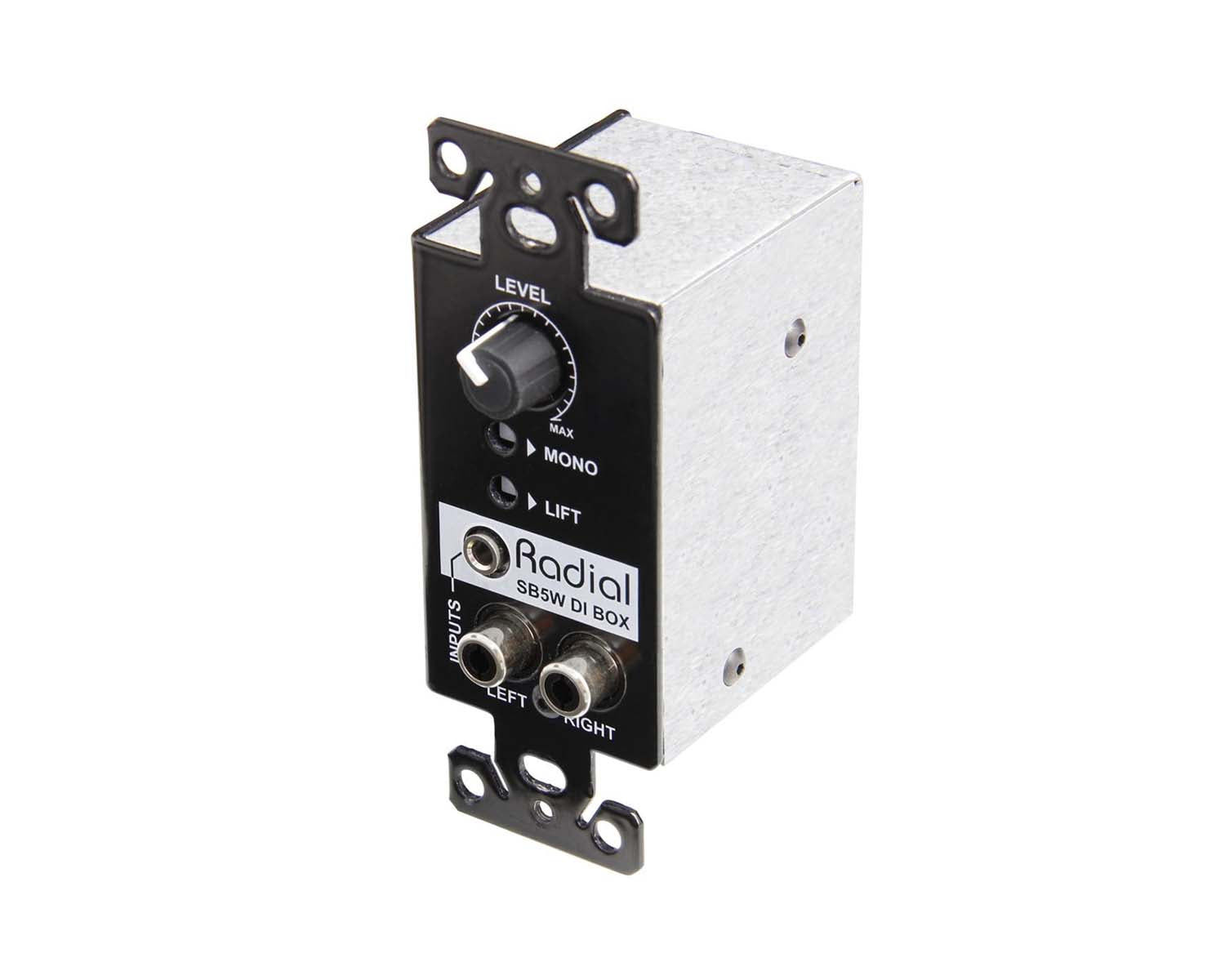 RADSB5W - Radial StageBug SB5W Passive Stereo Wall Mounted Direct Box  Image 1