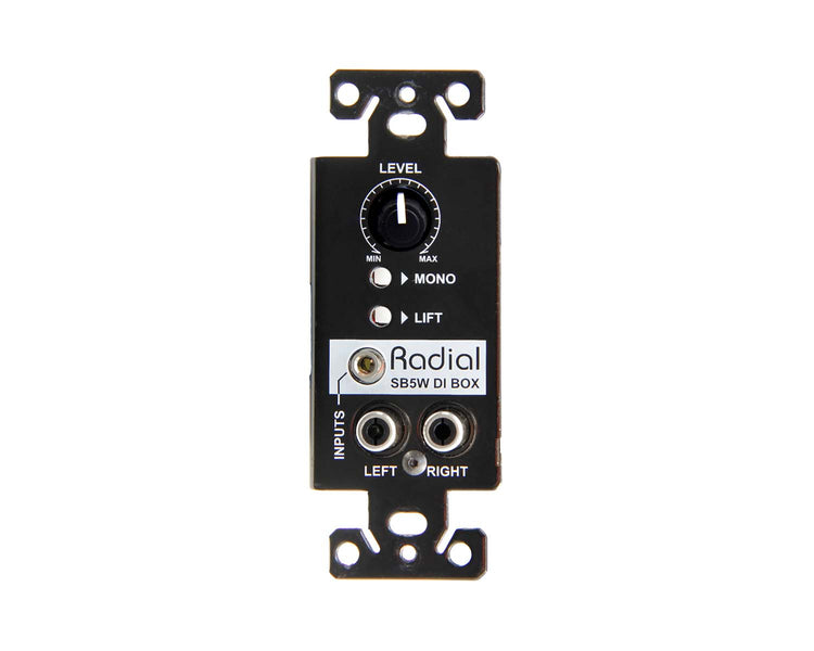RADSB5W - Radial StageBug SB5W Passive Stereo Wall Mounted Direct Box  Image 2