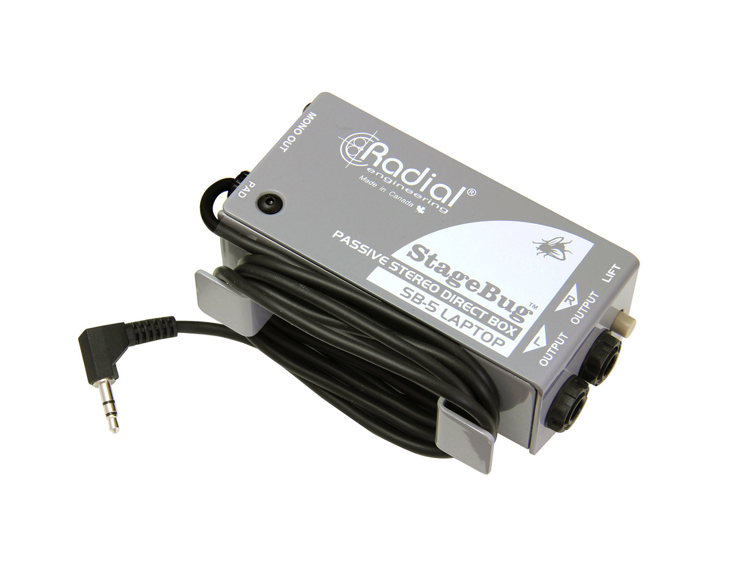 RADSB5 - Radial StageBug SB 5 Stereo DI Box for Laptops Smartphones and Tablets Image 1