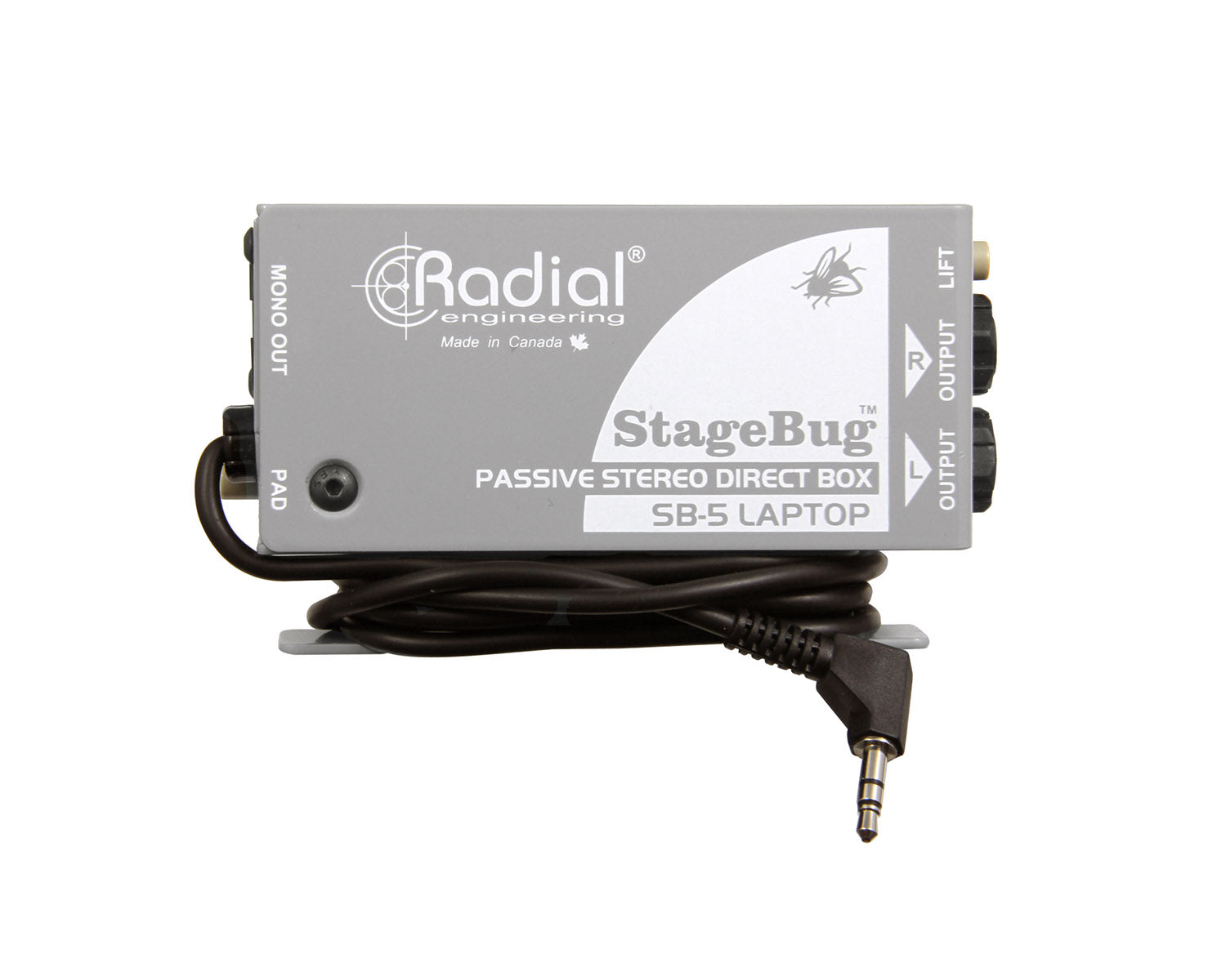 RADSB5 - Radial StageBug SB 5 Stereo DI Box for Laptops Smartphones and Tablets Image 2