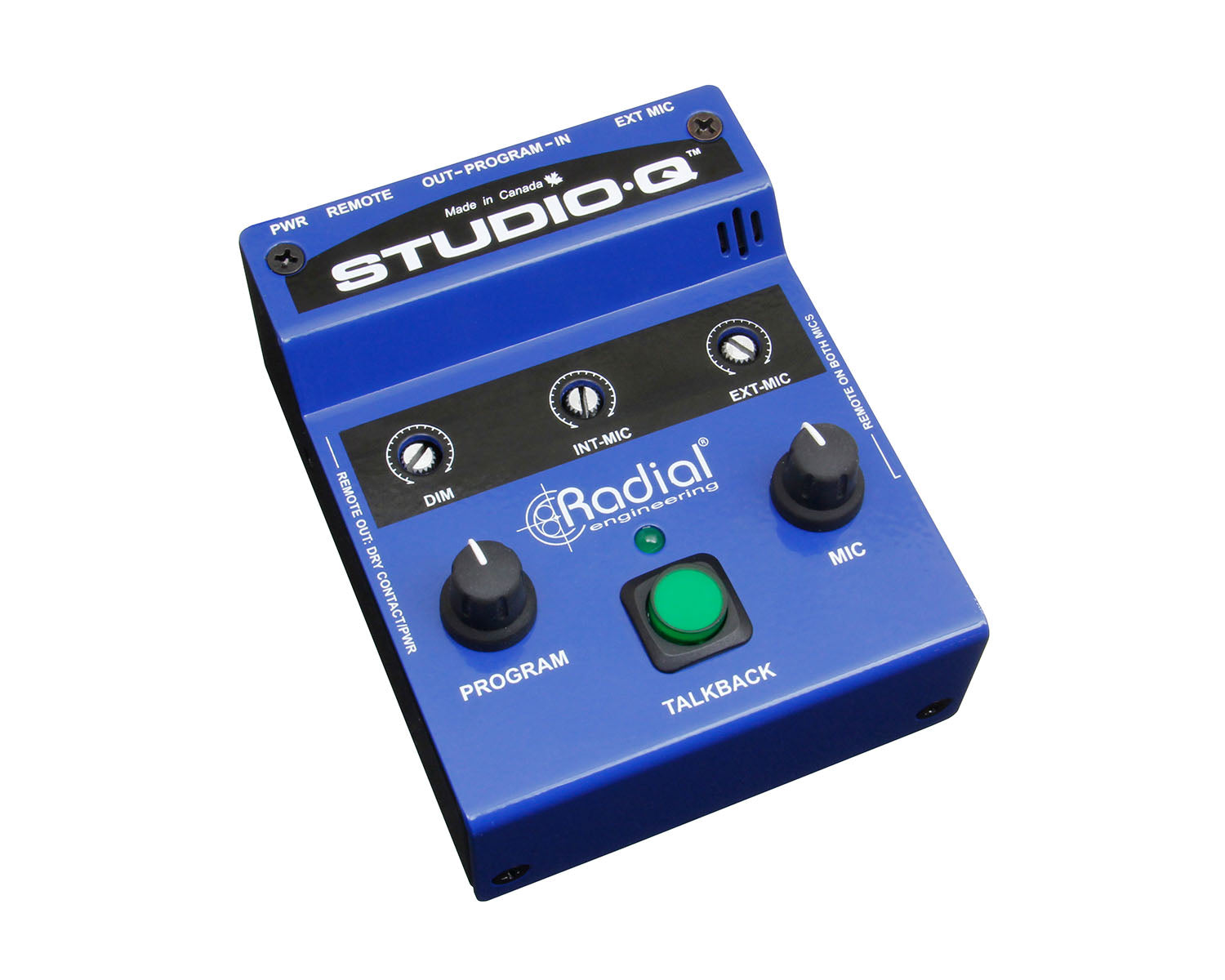 RADSTUDIOQ - Radial StudioQ Desktop Cue and Talkback Controller Interface  Image 2