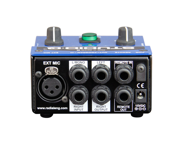 RADSTUDIOQ - Radial StudioQ Desktop Cue and Talkback Controller Interface  Image 4