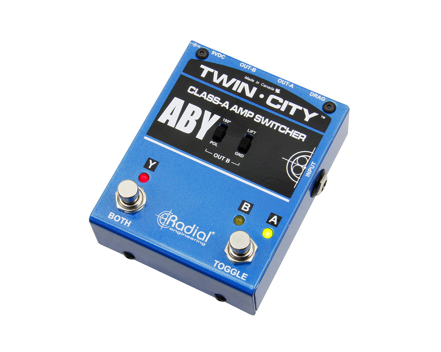 RADTWINC - Radial Twin City Active ABY Amp Switcher Image 1
