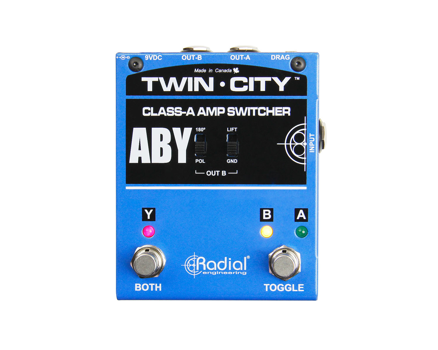 RADTWINC - Radial Twin City Active ABY Amp Switcher Image 2