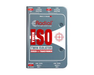RADTWINISO - Radial TWIN ISO 2Ch Line Isolator with Jensen Transformer  Image 2