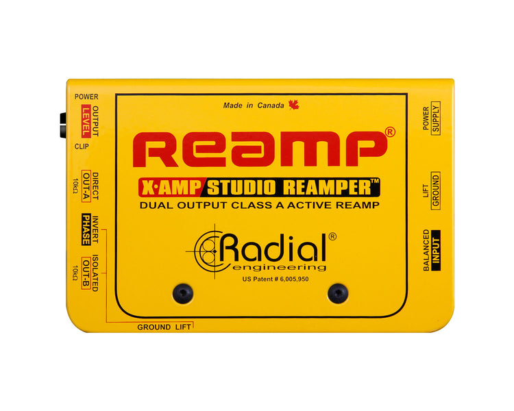 RADXAMP - Radial X Amp Active Re Amper (Line Level In 2 Guitar Amp Out)  Image 2