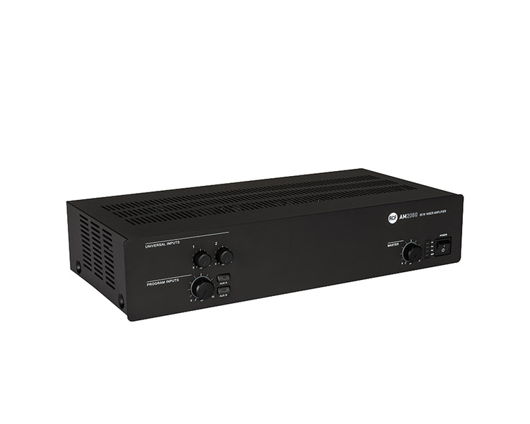 RCFAM2080 - RCF AM2080 Mixer Amplifier 2 Mic or Line Input 100V 80W Image 3