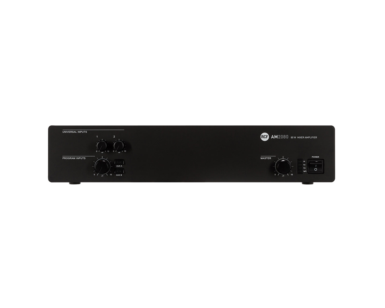 RCFAM2080 - RCF AM2080 Mixer Amplifier 2 Mic or Line Input 100V 80W Image 4