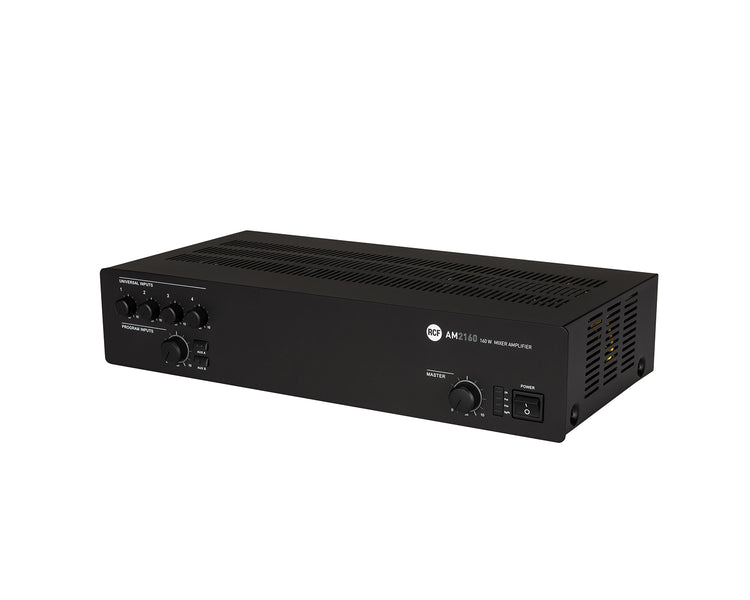 RCFAM2160 - RCF AM2160 Mixer Amplifier 4 Mic or Line Input 100V 160W Image 2