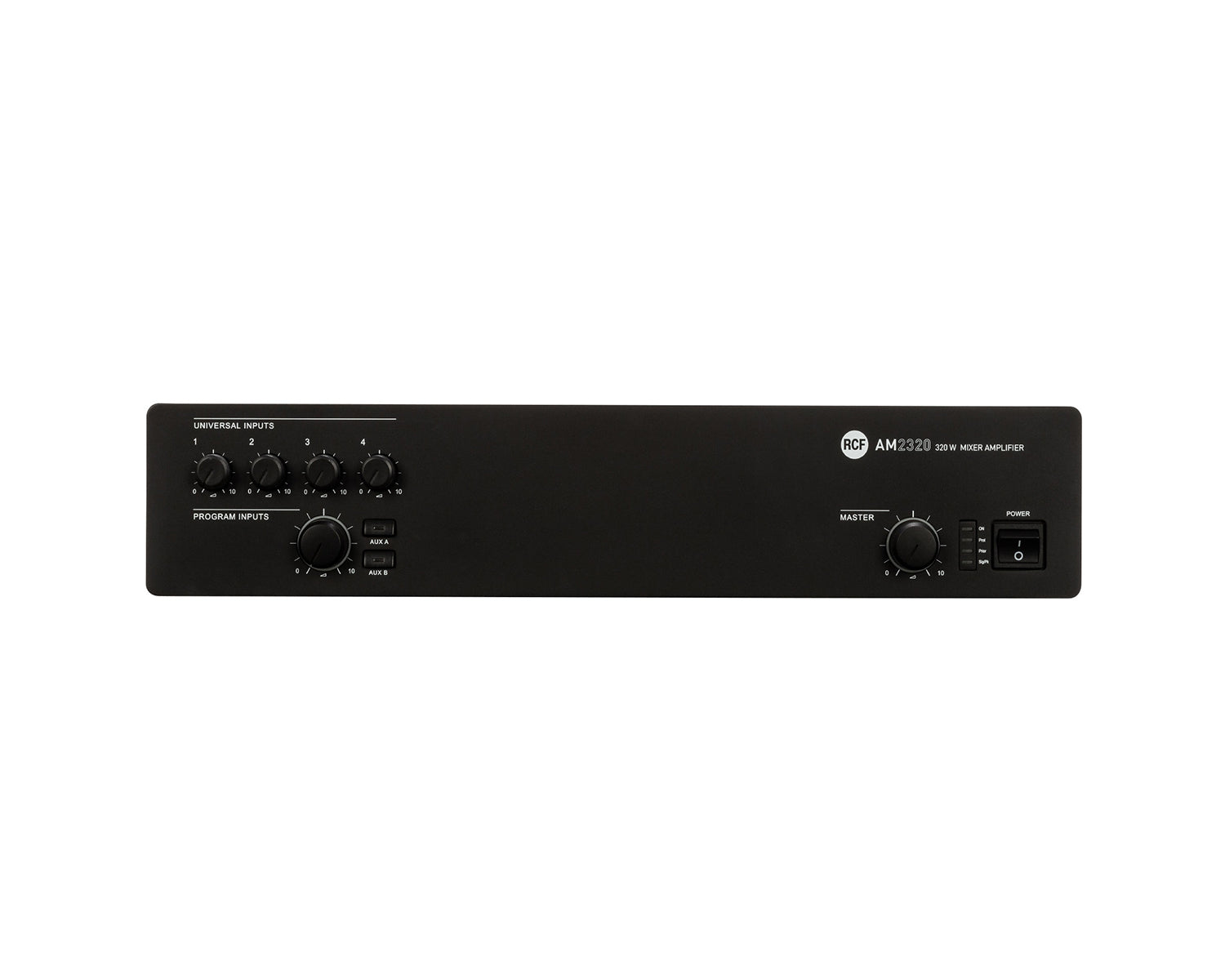 RCFAM2320 - RCF AM2320 Mixer Amplifier 4 Mic or Line Input 100V 320W Image 4
