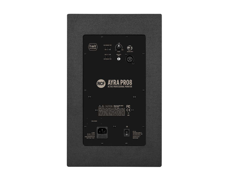 RCFAYRPRO8 - RCF AYRA PRO8 8inch 2 Way Active Studio Monitor with FiRPHASE 100W and 40W Image 4