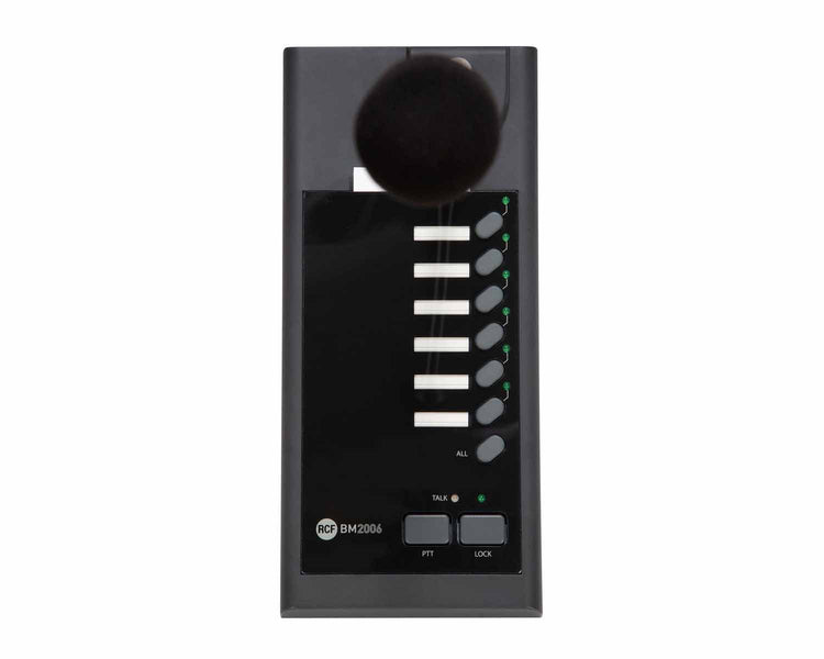 RCFBM2006 - RCF BM2006 6 Zones Paging Microphone for ZM2000 System Image 2